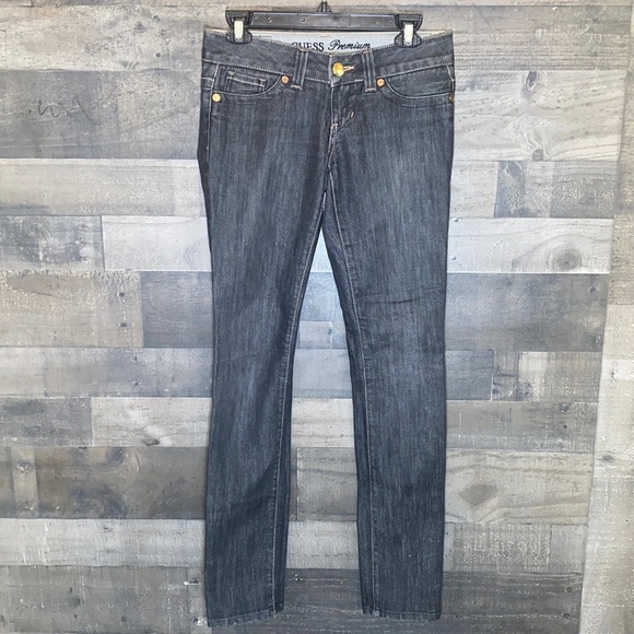 Nice Gray Guess Premium Daredevil Skinny Leg Jeans - Picture 1 of 7